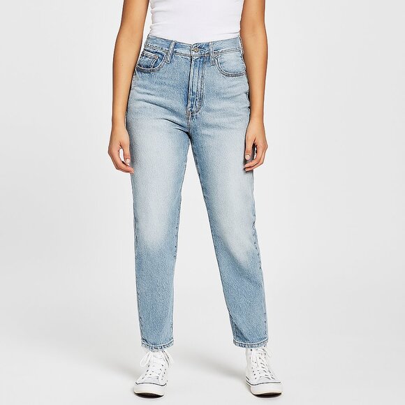 Gap 1969 Denim - Blue Straight Cut Jeans with Vintage Wash